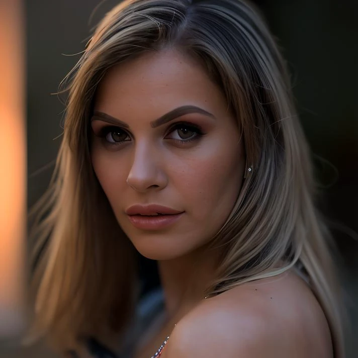 (Foto selfie, desde arriba: 1.4), (Retrato de medio cuerpo: 1.4), 24-year-old blonde (Mujer de ojos azules) caminando en un bar RAW uhd foto de retrato, pecho natural_b, Fondo de la ciudad por la noche, (vestido de sol amarillo), (grieta), Detallado (textura!, cabello!, brillar, Color!!, Defectos: 1.1), Ojos brillantes muy detallados, (Looking at camera), luz especular, DSLR, Calidad extrema, foco nítido, afilado, DOF, Film grain, (centrado), Fujifilm XT3, Cristalina, Centro del marco, cara linda, foco nítido, farola, Neon lights, Bokeh, (luz oscura), discreto, Noche, (cielo nocturno ) poros detallados de la piel, aceite Piel oscura, brown, Detalles oculares complejos