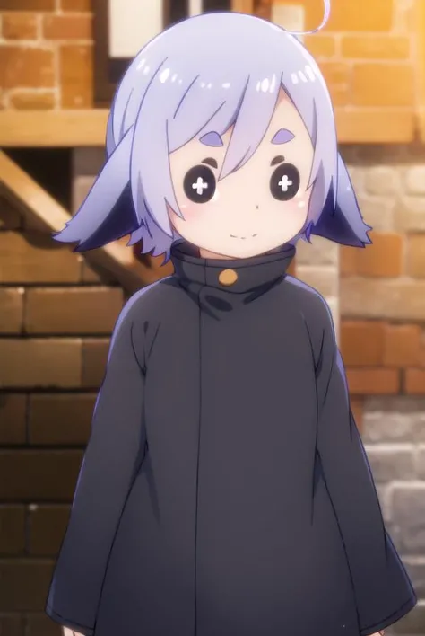 kanchal, <lora:kanchal s1-lora-nochekaiser:1>,
kanchal, animal ears, blue hair, ahoge, male focus, (solid circle eyes:1.5), (black eyes:1.5), (bright pupils:1.5), smile,
BREAK sleeves past wrists, sleeves past fingers, oversized clothes,
BREAK outdoors,
BREAK looking at viewer, (cowboy shot:1.5),
BREAK <lyco:GoodHands-beta2:1>, (masterpiece:1.2), best quality, high resolution, unity 8k wallpaper, (illustration:0.8), (beautiful detailed eyes:1.6), extremely detailed face, perfect lighting, extremely detailed CG, (perfect hands, perfect anatomy),