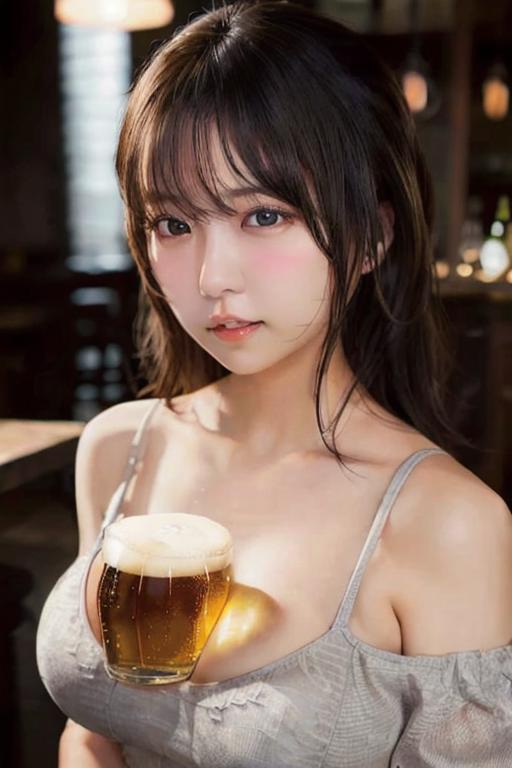 Object / Food Between Breasts - Concept LoRA v1.0