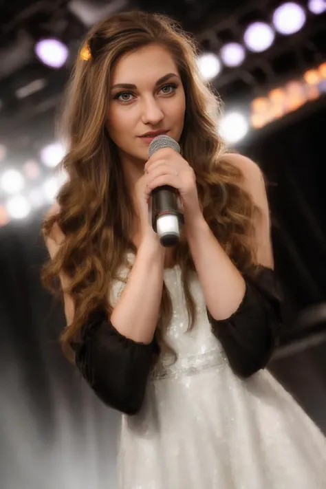 (headshot), 1girl, beautiful, a foggy ((crowded dance floor)), inside a rave, neon lightshow, laser show, at a ((rave)), BREAK
sequin dress and long opera gloves, form fitting, ((singing into a microphone)), holding a microphone, BREAK
large breasts, makeup, long straight hair, pale skin, fair skin, white skin, BREAK
<lora:HJH:1>