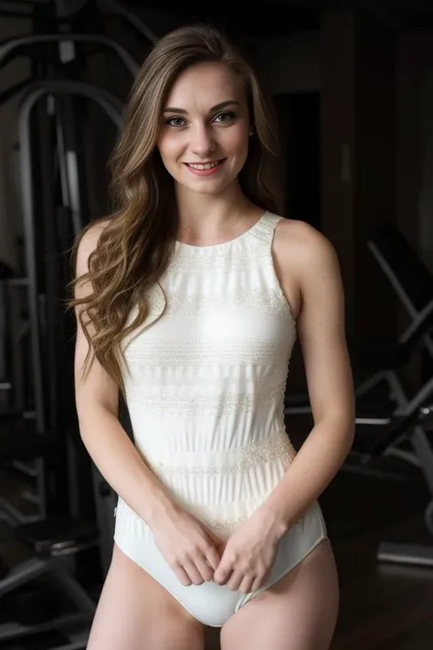 headshot, 1girl, beautiful, in a ((gym)), BREAK
((leotard)), gymnast, BREAK
makeup, straight hair, pale skin, fair skin, white skin, BREAK
<lora:Helena:1> <lyco:GoodHands-beta2:1.0> , <lora:PerfectFullBreasts-fCV3.5:1.0
