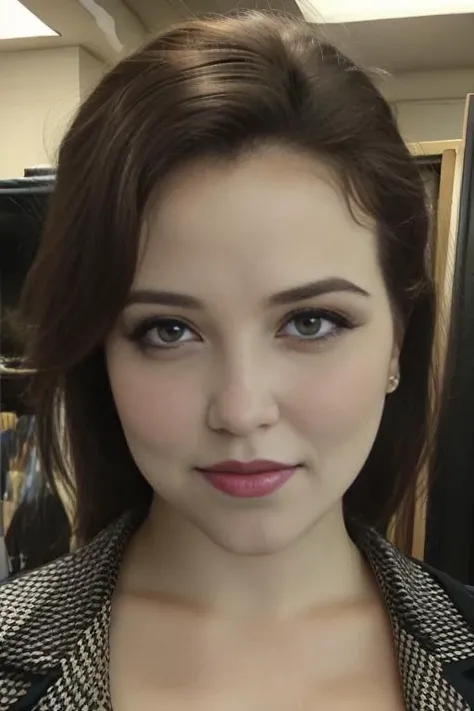 close up headshot, Masterpiece, best quality, ((crowded office)), at a ((office)), (*office* crowded with people:1.3), BREAK
1girl, cleavage, (large breasts), 4k, beautiful, looking at viewer, BREAK
business suit with (no undershirt), pencil skirt, ((black pantyhose)), suit coat, BREAK
makeup, earrings, pale skin, fair skin, white skin, BREAK
<lora:ERS:1>