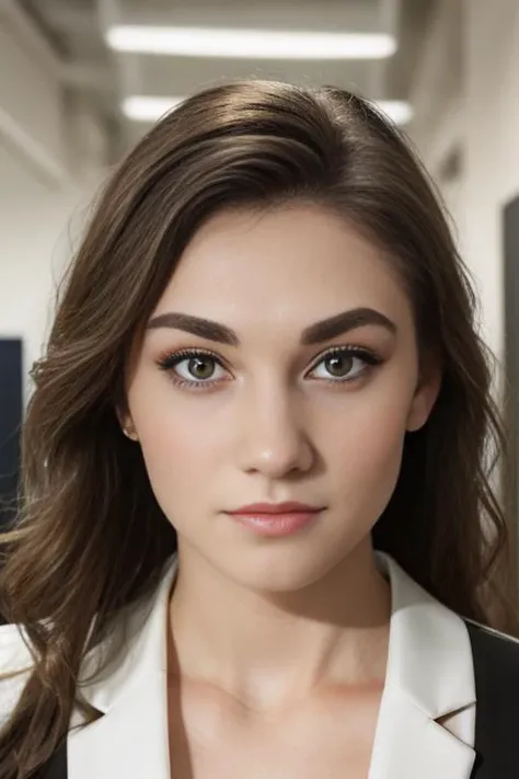 close up headshot, Masterpiece, best quality, ((crowded office)), at a ((office)), (*office* crowded with people:1.3), BREAK
1girl, cleavage, (large breasts), 4k, beautiful,  looking at viewer,  BREAK
business suit with (no undershirt), pencil skirt, ((black pantyhose)), suit coat, BREAK
makeup, earrings, pale skin, fair skin, white skin, BREAK
<lora:HJH:1>