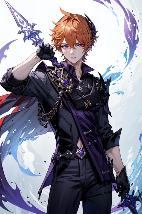 A muscular prince playing in water, haunting, mysterious, sadness, bioluminescent flowers on water, dark red dress with rainbow crystals, magical, bioluminescent pond, dark room, dungeon, candle lights