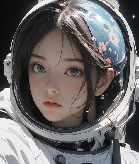 a cat girl astronaut exploring the cosmos, floating among planets and stars, high quality detail, ((intricate detail)), complex illustration, high contrast, intricate background detail
masterpiece, best quality, ((anime screencap)), studio ghibli style,