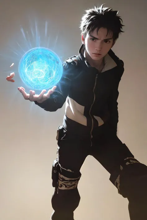 <lora: Rasengan:1>, rasengan, bluelight, (best quality:1.3), (extremely intricate, detailed skin, detailed light, detailed shadow:1.1), (realistic, realistic_background, high_resolution, distinct_image)