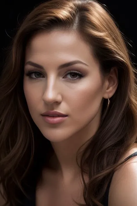 DEN_jordan_carver,
(headshot:1.2) portrait on a (plain black background:1.2), (headshot:1.2), (face focus:1.1), (facing the camera:1.2), Head in the centre, (eye contact:1.3), (intense stare:1.1), mouth open, (facing straightforward:1.2), (forward facing:1.1), Head, face, Head focus, Head tilted down, looking slightly up at the camera,
bokeh, f1.4, 40mm, photorealistic, raw, 8k, textured skin, skin pores, intricate details <lora:epi_noiseoffset2:1>, epiCRealism