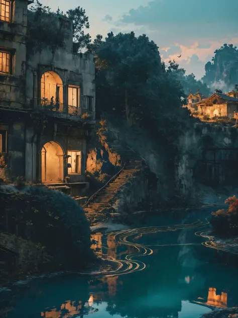 xuer dreamy landscapes,night,scenery,male focus,handsome male,
<lora:~Q?-h^{\ql4 xuer dreamy landscapes:0.8>,