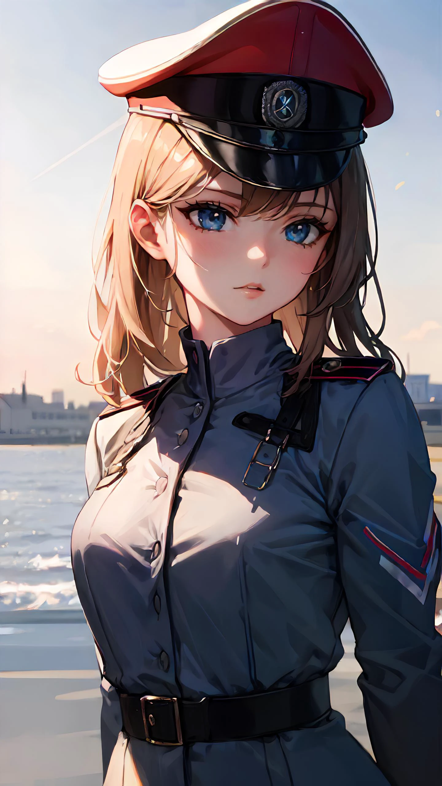 masterpiece, best quality, girl face, blue eyes