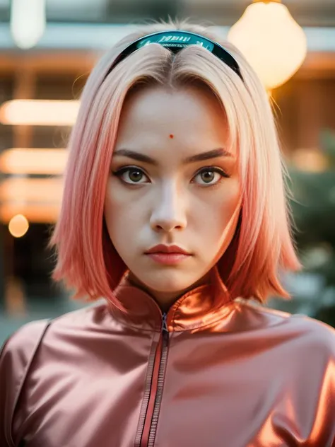 SakuraNS, <lora:SakuraNS:1>, masterpiece, photorealistic, best quality, beautiful lighting, SakuraNS, solo, looking_at_viewer, parted_lips, portrait, blurry, parody, meme, forehead, RAW photo, 8k uhd, film grain