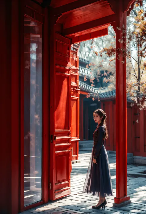 <lora:~Q?-[ xuer Palace gate:0.8>,