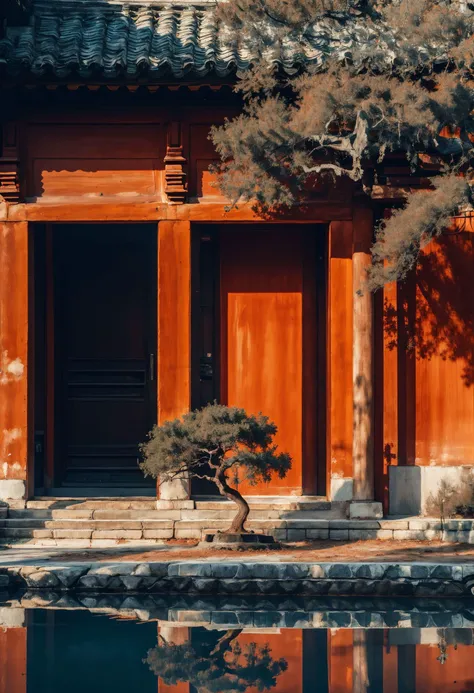 ultra high resolution,((masterpiece))),(((best quality))),((super detailed)),((extremely delicate and beautiful)),cinematic light,detailed environment,(real),
(8k, RAW photo, best quality, masterpiece:1.2),(realistic, photo-realistic:1.37),extremely detailed,photography,Amazing,finely detailed,best quality,ultra high res,
photorealistic,extreme detail,lifelike,crisp,precise,detailed,
dramatic bonsai tree,plant on black reflective surface,sunrise,detailed,amazing natural lighting,earthy pastel colors,weeping for the lost children,symmetrical fractal pattern,linquivera,
<lora:~Q?-[ xuer Palace gate:0.8>,