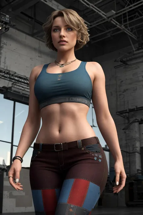 <lora:hiptrous_v3:0.8>
masterpiece, highly detailed 8k, best quality, volumetric lighting, volumetric lighting, intricate
1girl in hiptrous pants, light brown razor cut , Drone, Cornflower Blue eyes
court background