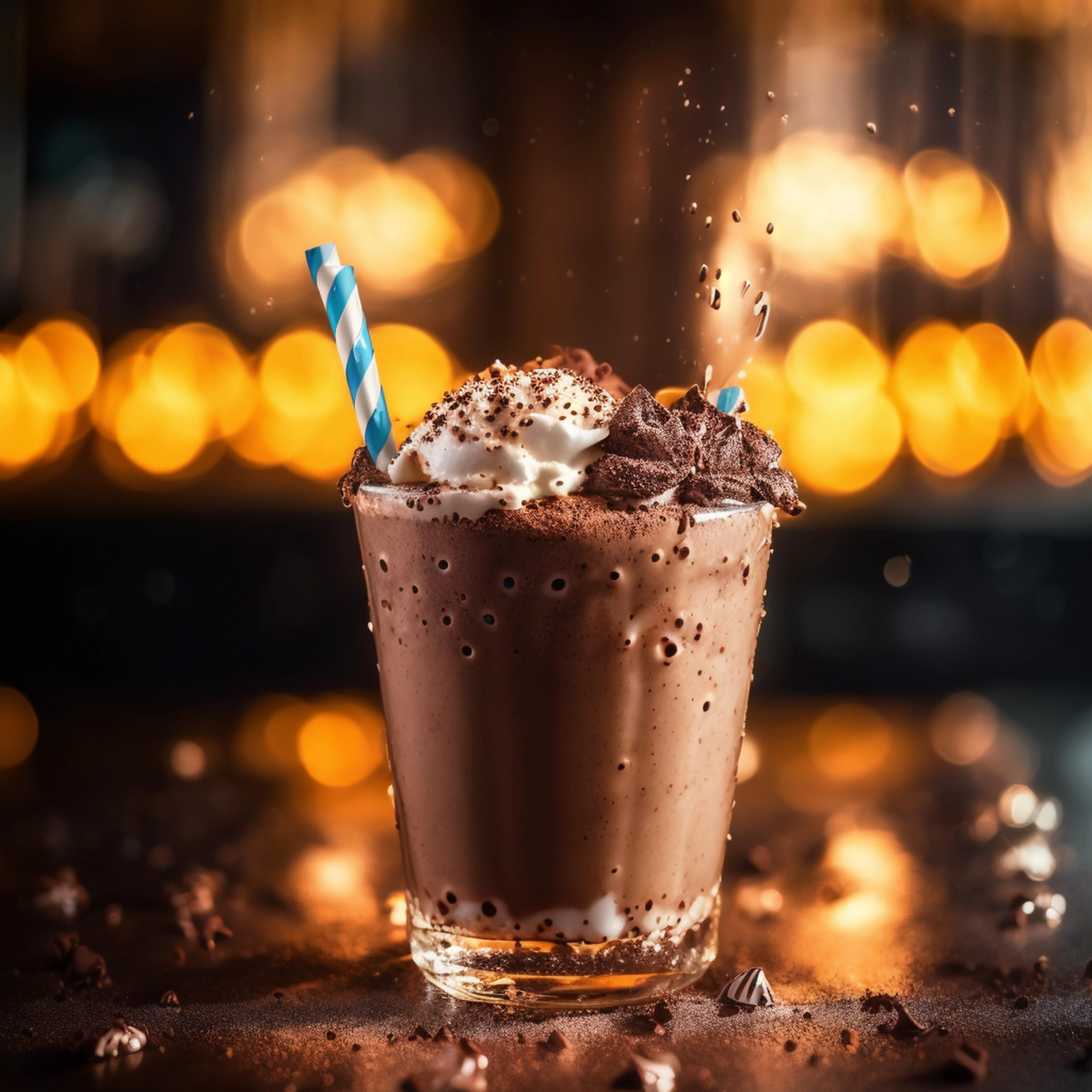 ((Best quality)) Commercial photograph, (chocolate milkshake), glass cup, dripping ice cream, (center of screen) <lora:JourneyLoRA:1>, (good composition), (in frame), centered, 8k, 4k, detailed, attractive, beautiful, impressive, photorealistic, realistic, cinematic composition, volumetric lighting, high-resolution, vivid, detailed, stunning, professional, lifelike, crisp, flawless, DSLR, 4k, 8k, 16k, 1024, 2048, 4096, detailed, sharp, best quality, high quality, highres, absurdres
