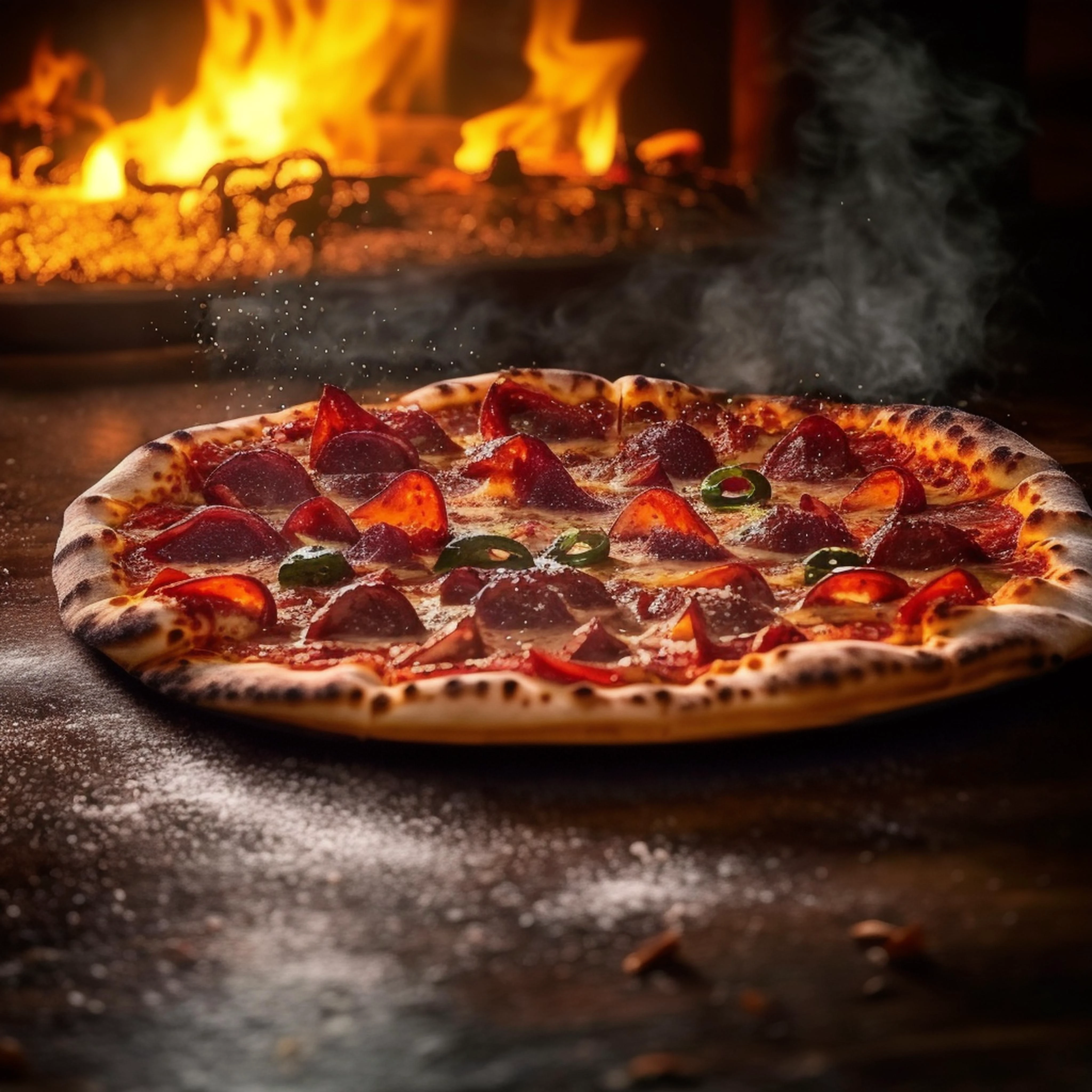 ((Best quality)) Commercial photograph, (pizza), cheese, pepperoni, (center of screen) <lora:JourneyLoRA:1>, (good composition), (in frame), centered, 8k, 4k, detailed, attractive, beautiful, impressive, photorealistic, realistic, cinematic composition, volumetric lighting, high-resolution, vivid, detailed, stunning, professional, lifelike, crisp, flawless, DSLR, 4k, 8k, 16k, 1024, 2048, 4096, detailed, sharp, best quality, high quality, highres, absurdres
