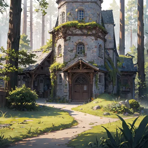 (masterpiece, realistic:1.4), (extremely intricate:1.4), (photorealistic:1.4), (ultra realistic:1.4), hyperrealistic photography, extremely detailed CG unity 8k wallpaper, HDR, RAW photo, dslr, intricate, highly detailed, lifelike, photorealistic, sharp focus, masterpiece quality, absurdres BREAK ((Isometric_Setting, isometric, game art, leica_style, hilly terrain, {isometric render of the old flimsy shabby medieval stronghold}, overgrown, highly detailed, extremely sharp focus, closeup, art nouveaum, forest on the background, 4k, 8k, high details))