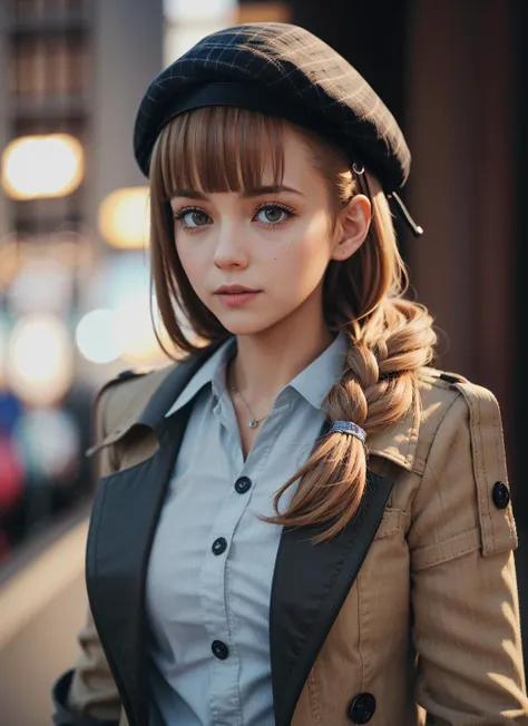 <lora:Marielle2:0.8> marielle, 1girl, solo, coat, beret, city, braid, bangs,
4k, RAW, high detailed skin, 8k uhd,  soft lighting,
(masterpiece), (best quality:1.2), absurdres, (intricate details:0.2)