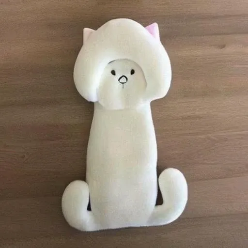 cat in shape of ohwx