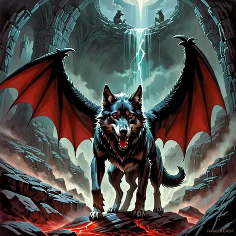 Whimsical and Playful, peculiar Cavern
disturbed weather
Fenrir - Monstrous wolf in Norse mythology.
Francine Van Hove Marc Simonetti Clovis Trouille
Light Red Burgundy Cinnamon
medieval
Dark Fantasy Art . dark, moody, dark fantasy style
ethereal fantasy concept art of . magnificent, celestial, ethereal, painterly, epic, majestic, magical, fantasy art, cover art, dreamy
<lora:dark_fantasy_art:1>, imaginative, fantastical, bight colors, stylized, happy, Whimsical and Playful
