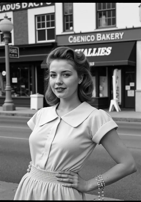 Melba, a smiling brunette Caucasian 22 year-old in 1969, is dressed in Shirtwaist Dresses .
She has a Brigitte Bardot Backcombed Half-Up Hairstyle .
The location is Drive-In Theaters .
Taken from 10 meters away.
Extremely detailed high quality photo, realistic skin, sharp focus, realistic texture, 8k resolution
volumetric lighting, <lora:add-detail-xl:1.0>