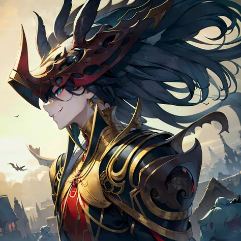 smug face, corpse god, fantasy, anime style, high quality, souls