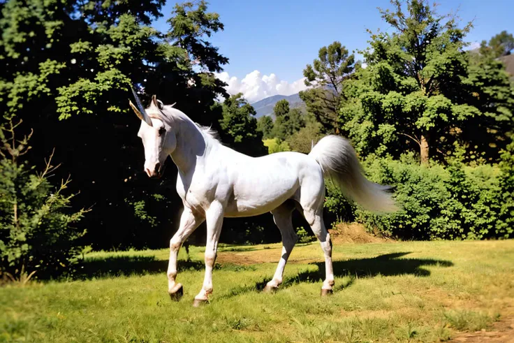 (Realisitc:1.5) unicorn <lora:EdobUnicorn_v1.0:0.8>
