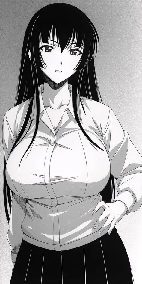 Adult manga character, cool detective, ai reimagine.