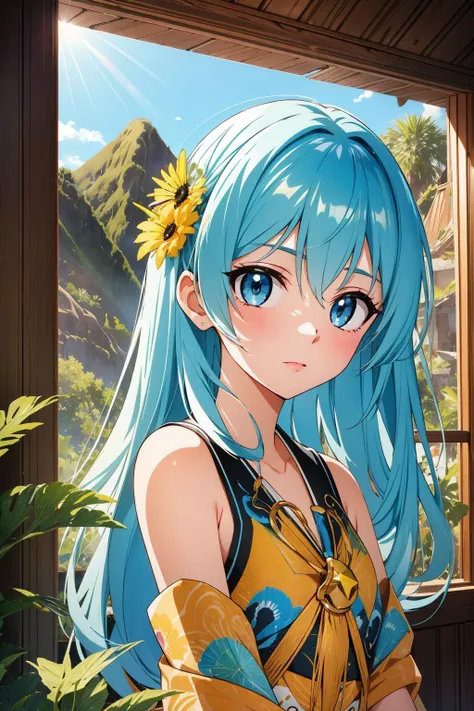1girl, grand Spray paint style, insane details, close-up shot of a Celestial Deformed ([monster Kiwi|Machu Picchu]:1.3) , from inside of a Bridal The Joshua Tree Forest, crowded water and jungle, Summer, in focus, (portrait art by Charles Le Brun:1.0) , Cel shading, Lustful, Goblincore, Light caustics, L USM, triadic colors, Batik, hearthstone artwork, Flickr, Unsplash
