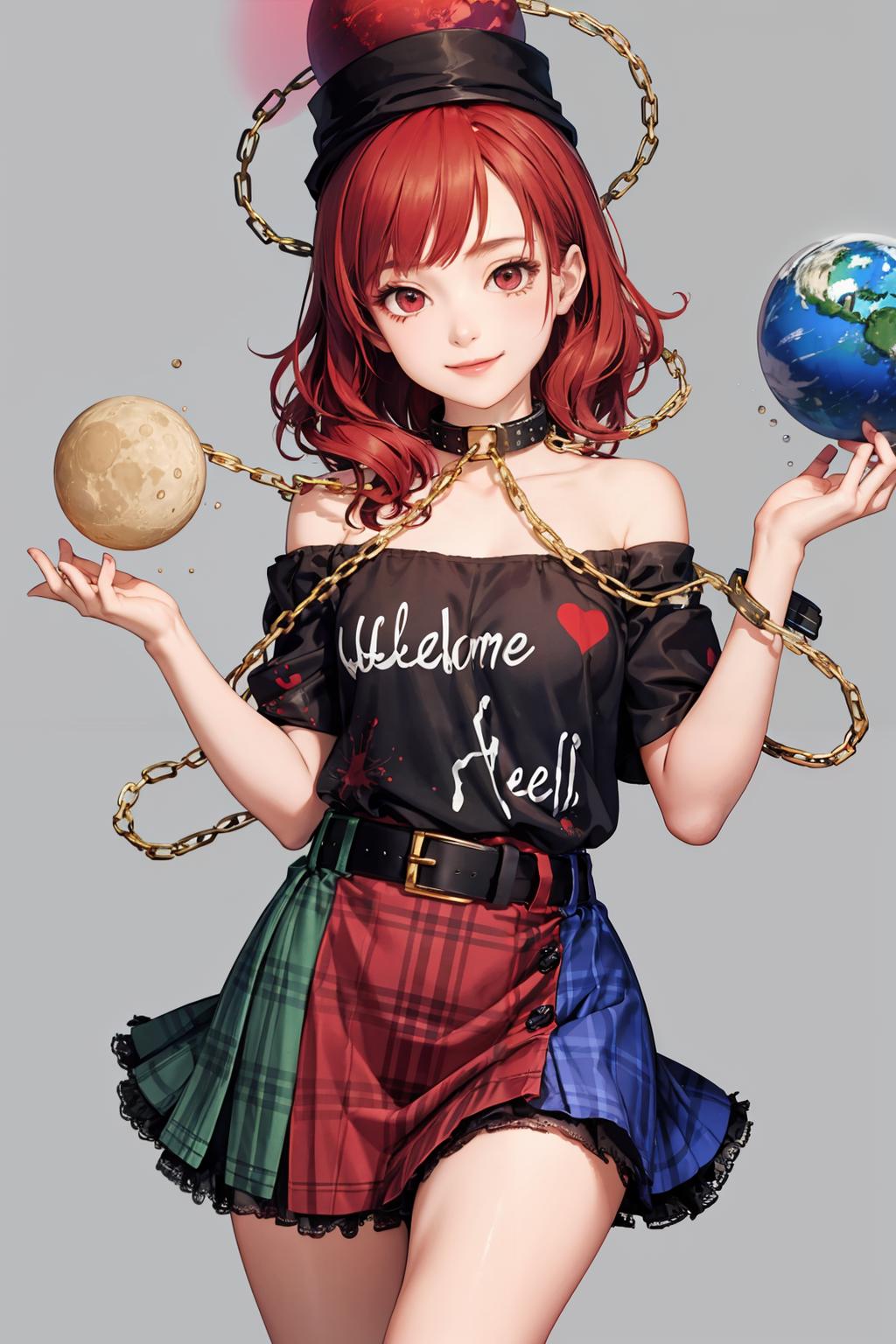 hecatia lapislazuli (touhou) 赫卡提亚·拉碧斯拉祖利 东方project v1.0