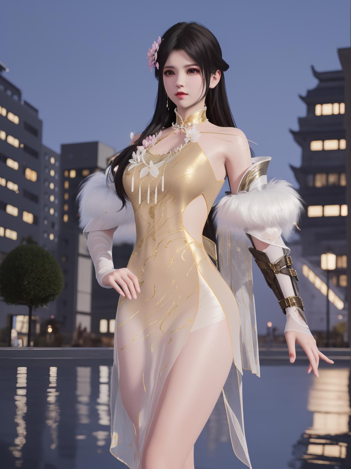 永劫无间_殷紫萍_新倩女幽魂-长天藏锦_Naraka: Bladepoint_Ying Ziping v1.0