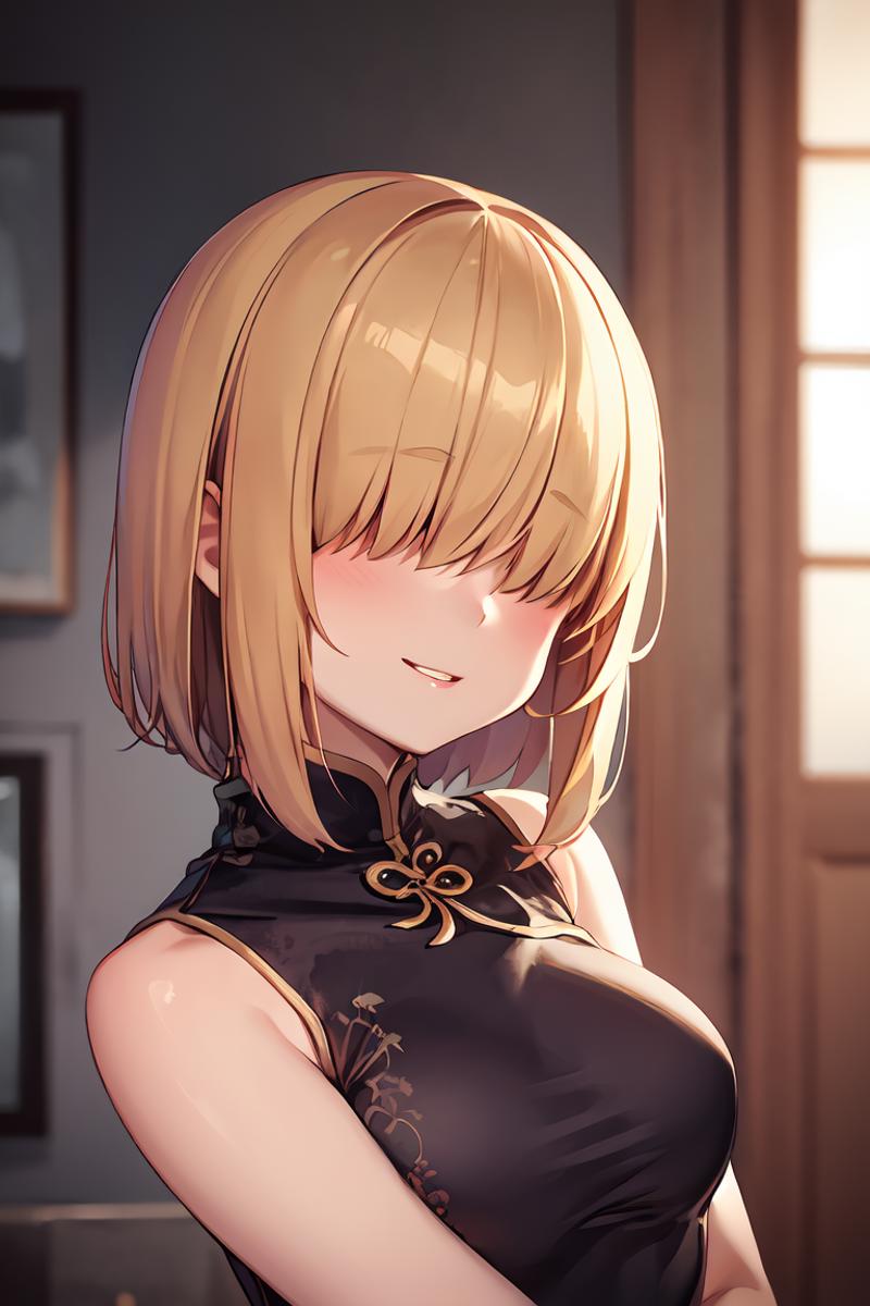 Hair over eyes | Lycoris | Hair Style v1.0