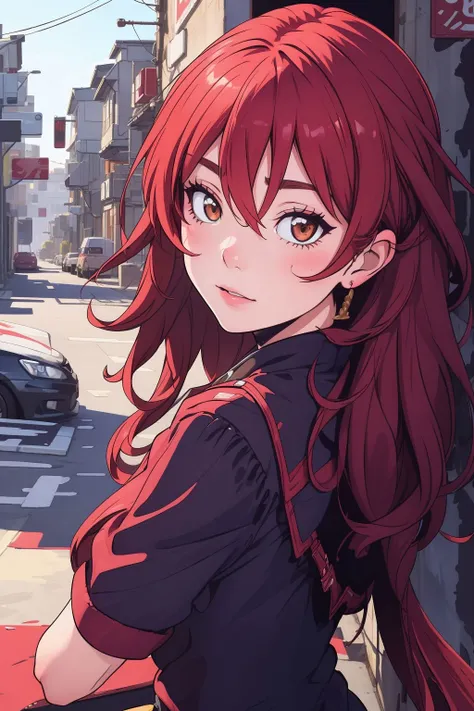 <lora:Himeko03:0.7>, himeko,1girl, Color splash, Pinocchio, Long bob hair, inside a Paranoid Port, Embarrassing, broad lighting, electric purple neon hue, (art by Andr Lhote:0.9), (masterpiece, best quality, high quality, highres, ultra-detailed)