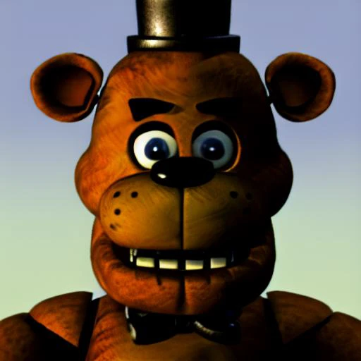 <lora:FNAFV1_11:0.9> freddyfnaf <lora:icbin64:1>