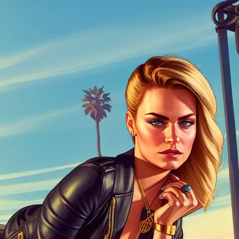 gtav style of Kassandra Lodata-1000 a blonde hair woman blue eyes