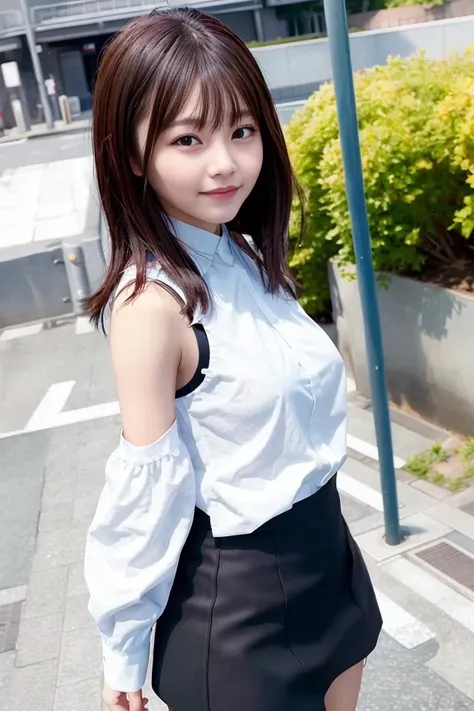 Panties are visible