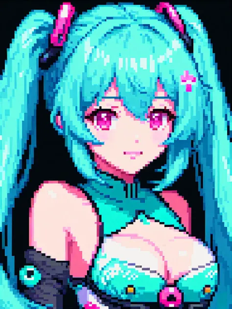 Anime woman, light blue hair, long hair, blue eyes, white skin, seductive body shape, evil smile, red bunny suit, bunny girl, butt saw behind, from behind, ice fingers, licking her hand, blood in hand