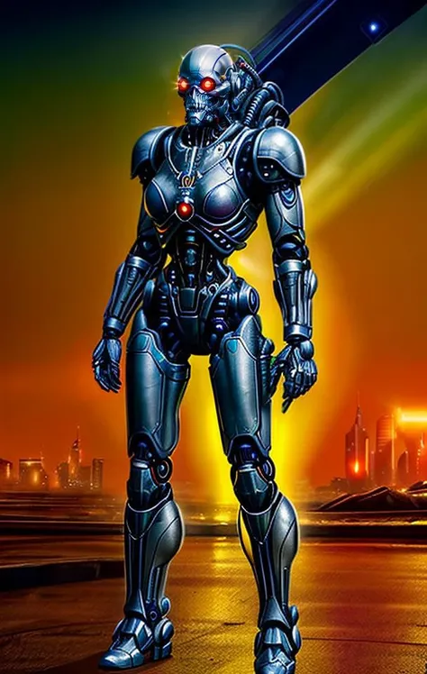 extremely detailed, (pov, 1girl, robot girl, (solo), bionic armor, metallic bones, steel and titanium skin, cybernetic skull mouth mask, mechanical joints, red LED eyes, rusted armor, readouts and displays, collar, short hair bob cut, extremely detailed fullbody armor, jetpack jet engines, dynamic background, glowing eyes, cyberpunk style, glowing aura), dynamic pose, android girl, cyberpunk, computer glitch, holograms, hacking, absurdres, in a hyper detailed room full of computers and computer screens, (best quality), digital illustration cyberdead, <lora:cyberdead2:0.6> <lora:add_detail:1.1>, different poses