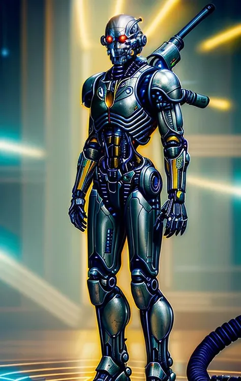 extremely detailed, (pov, 1girl, robot girl, (solo), bionic armor, metallic bones, steel and titanium skin, cybernetic skull mouth mask, mechanical joints, red LED eyes, rusted armor, readouts and displays, collar, short hair bob cut, extremely detailed fullbody armor, jetpack jet engines, dynamic background, glowing eyes, cyberpunk style, glowing aura), dynamic pose, android girl, cyberpunk, computer glitch, holograms, hacking, absurdres, in a hyper detailed room full of computers and computer screens, (best quality), digital illustration cyberdead, <lora:cyberdead2:0.6> <lora:add_detail:1.1>, different poses