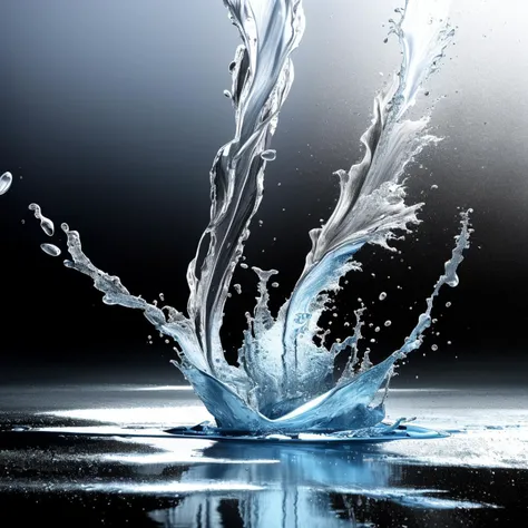 a (watercd:1.2, brightness, transparent:1.3) flower, (abstract:1.3), (solo:1.2), water drop, dropping, <lora:watercd-000013:0.7>, no humans, high quality, masterpiece, realistic, photorealistic, (outdoors, on the surface of the water, the water splashed in all directions, full body),