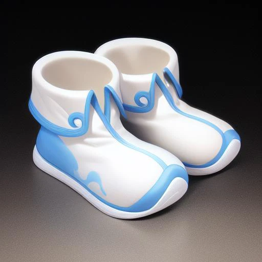 A pair of cloth shoes, reasonable structure, black bottom, high definition, white, Chinese pattern, Chinese style,(2d ),black background
