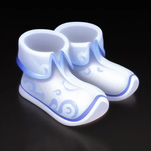 A pair of cloth shoes, reasonable structure, black bottom, high definition, white, Chinese pattern, Chinese style,(2d ),black background