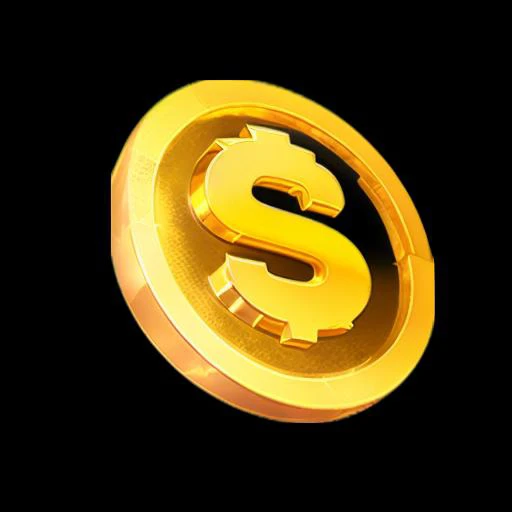 A gold coin with an dollar sign on it, (masterpiece, top quality,best quality, official art, beautiful and aesthetic:1.2), Game ICON, masterpieces, HD Transparent background, Blender cycle, Volume light, No human, objectification, fantasy, Negative prompt, best quality,<lora:jinbione-000018:1>
