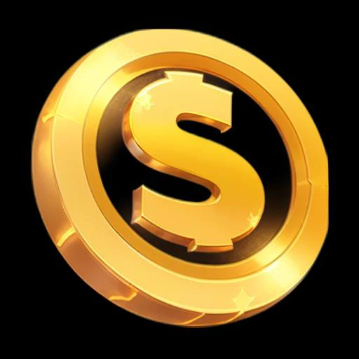 A gold coin with an dollar sign on it, (masterpiece, top quality,best quality, official art, beautiful and aesthetic:1.2), Game ICON, masterpieces, HD Transparent background, Blender cycle, Volume light, No human, objectification, fantasy, Negative prompt, best quality,<lora:jinbione-000018:1>