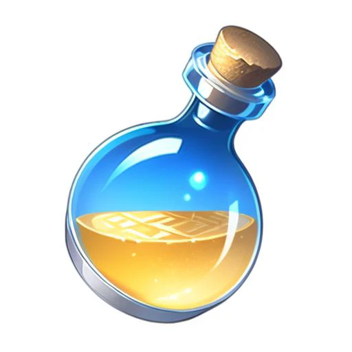 a bottle,gamebottle,no humans,still life,transparent,white background,reasonable structure,game icon,(2d ), <lora:bottle:0.6>