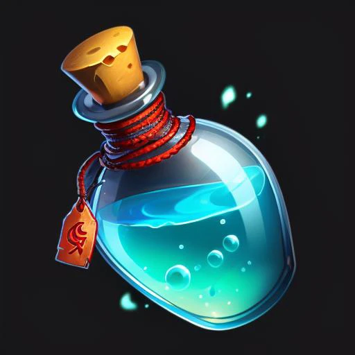 (masterpiece),(best quality),(ultra-detailed),a bottle, Splash, water, cool, burning, rainbow colors,Splash, water, cool, burning, rainbow colors,gems, rope,reasonable structure, black
bottom, high definition, game icon,Chinese pattern,
Chinese style,(2d ),black background <lora:bottle:0.7>