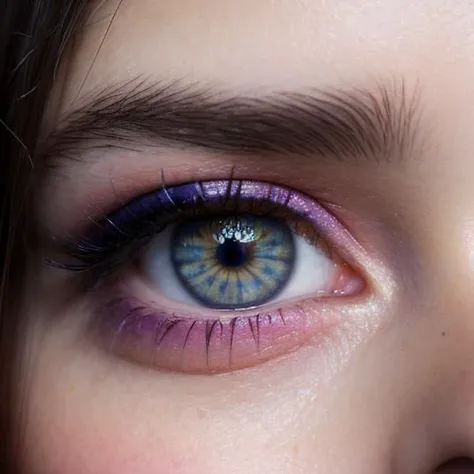 RAW image, 1eye, (closeup eye: 1.6), little girl's eyes, (perfect detailed eyes: 1.2), (synthwave: 1.3), synthetic wave, (deep eyes), (saturated colors eyes), diffuse lighting, natural soft colors, hyperrealistic, photo, Portrait shot <lyco:locon_ellen_v1_from_v2_64_32:1>