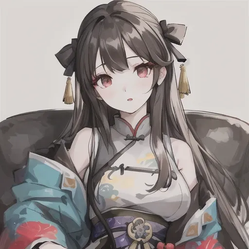 best quality, masterpiece, highres, 1girl,china dress,Beautiful face, <lora:Moxin_1010:0.5>