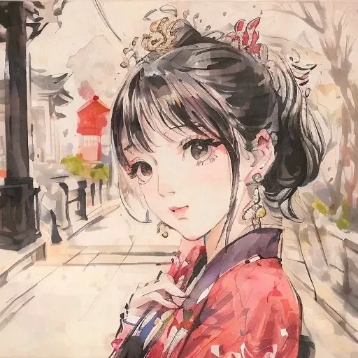 shukezouma, shuimobysim, 1girl, solo, looking at viewer, lips, earrings, east asian architecture, hair ornament, beautiful eyes
<lora:Moxin_10:0.8> <lora:shirtliftALORAFor_shirtliftv1:1> <lora:Moxin_Shukezouma10:1>