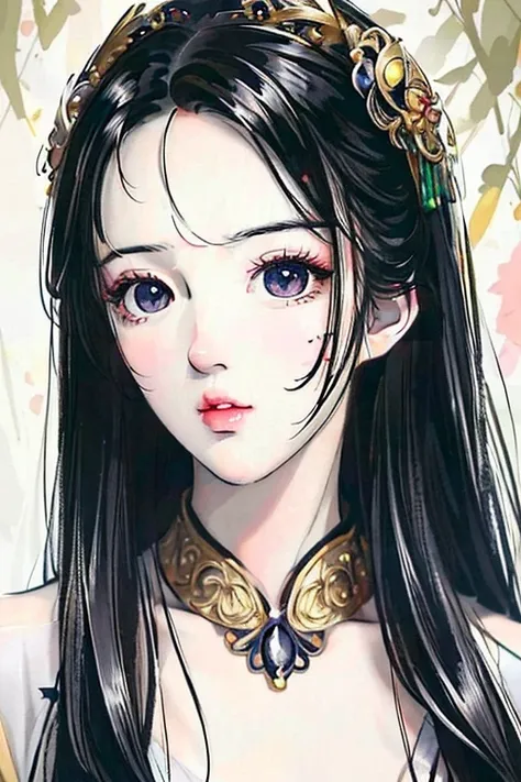 <(masterpiece, realistic:1.3), (extremely intricate:1.2)>, portrait of a girl, (face:1.2),detailed eyes, long black hair,<lora:liuyifei_10:0.5> <lora:Moxin_10:0.65>