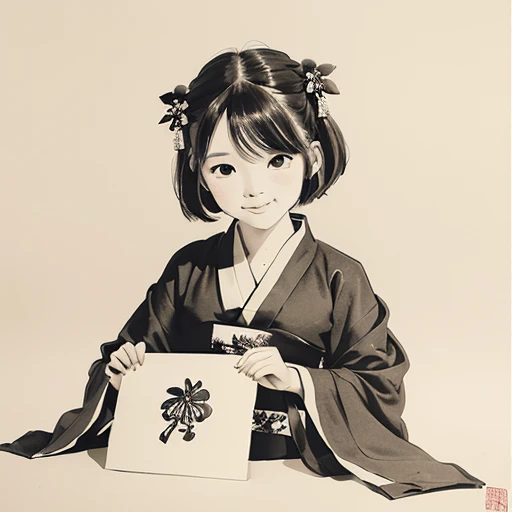 <lora:Moxin_10:0.45> ,<lora:Moxin_Shukezouma11:0.55>
<intricate details>, (masterpiece, best quality:1.2),
shukezouma, negative space, shuimobysim , traditional Chinese ink painting,
1girl, peaceful, (smile), looking at viewer,